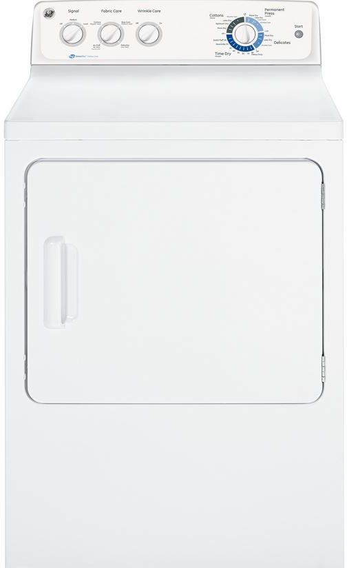 GE Front Load Electric Dryer-White