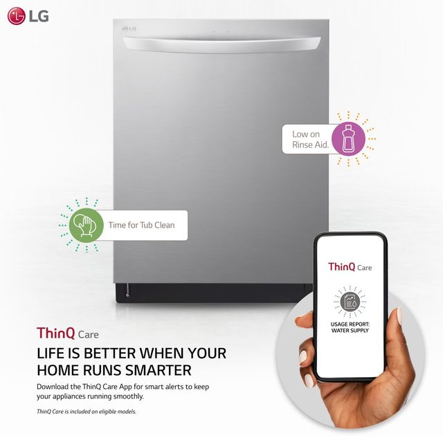 LG 24" Stainless Steel Built In Dishwasher 20