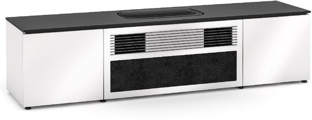 Salamander Designs® Miami 245 Gloss Warm White UST Projector Integrated Cabinet