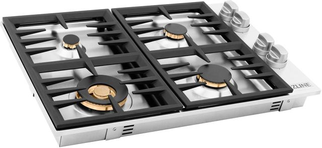 ZLINE 30" Stainless Steel Natural Gas Cooktop  0