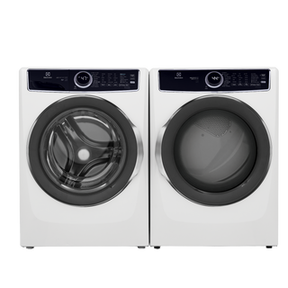 Electrolux Front Load Electric laundry pair with 4.5 Cu. Ft. Washer with LuxCare® Plus Wash and 8.0 Cu. Ft. Dryer with Predictive Dry™ and Instant Refresh