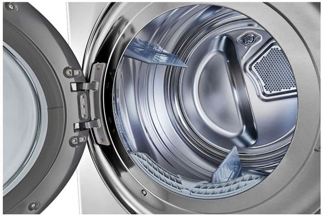 LG Studio WashTower™ 5.0 Cu. Ft. Washer, 7.4 Cu. Ft. Dryer Noble Steel Stack Laundry 9
