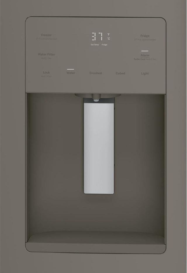 Réfrigérateur à portes françaises de 36 po GE® de 25,6 pi³ - Acier inoxydable résistant aux traces de doigts 6