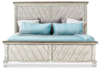 Steve Silver Co.® Bear Ivory and Honey Smoke Queen Bed