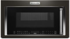KitchenAid® 1.9 Cu. Ft. PrintShield™ Black Stainless Steel Over The Range Microwave
