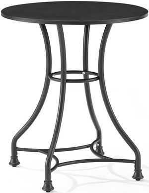 Crosley Furniture® Astrid Matte Black Indoor/Outdoor Bistro Table
