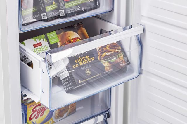 Unique® Appliances Retro 6.1 Cu. Ft. White Upright Freezer 6