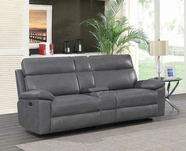 Coaster® Albany Motion 3 Piece Gray Theater Seating 1