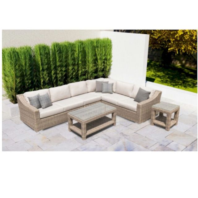 Enclover Tulip 4 Pc. Sectional 6