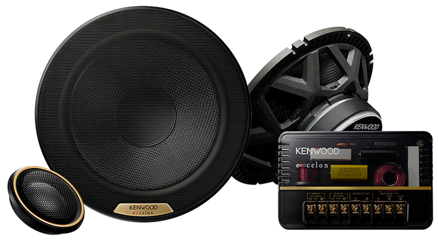 Kenwood XR-1801P High-Resolution Audio Car Audio Package