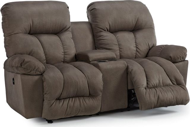 Best Home Furnishings® Retreat Power Space Saver® Console Loveseat 2