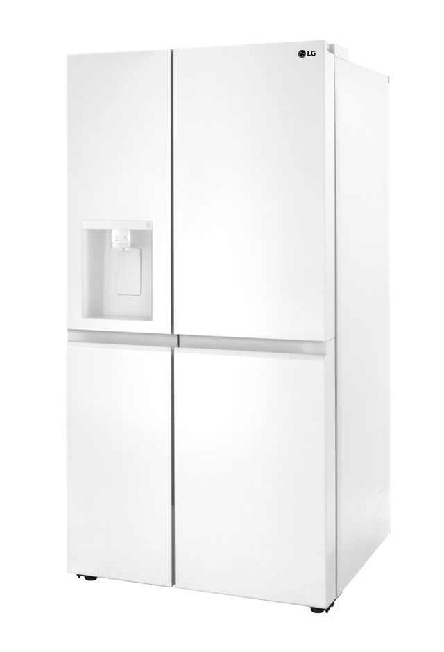 LG 27.2 Cu. Ft. Smooth White Side-by-Side Refrigerator 4