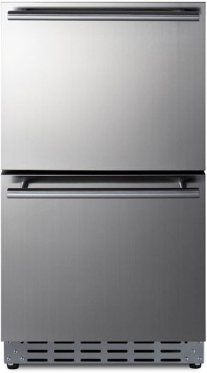 Summit® 3.4 Cu. Ft. Stainless Steel Outdoor Under The Counter Refrigerator 
