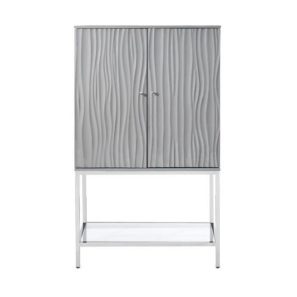Angels 2 Door Cabinet (Grey)-1