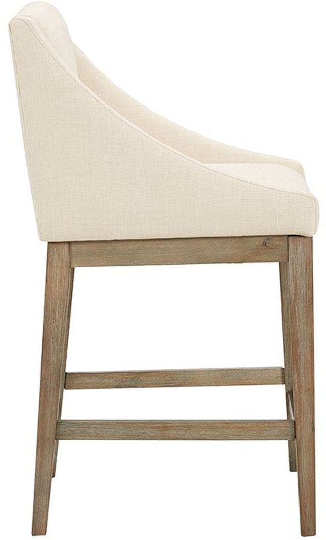 Olliix by Madison Park Cream Simon Counter Height Stool | Bob Mills ...