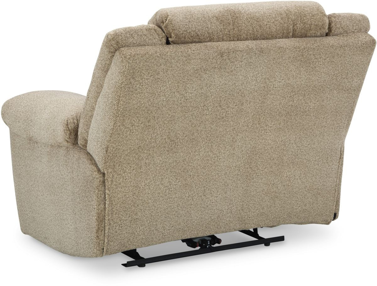 Signature Design By Ashley® Tip-Off Wheat Power Recliner | Big Sandy ...