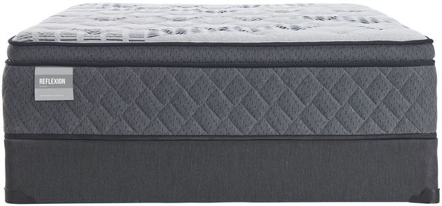 Sealy® Durham Court Hybrid Plush Pillow Top Split California King Mattress 4