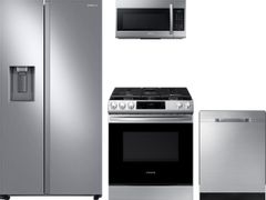 Samsung 4 Piece Kitchen Package-Stainless Steel-SAKITNX60T8111SS