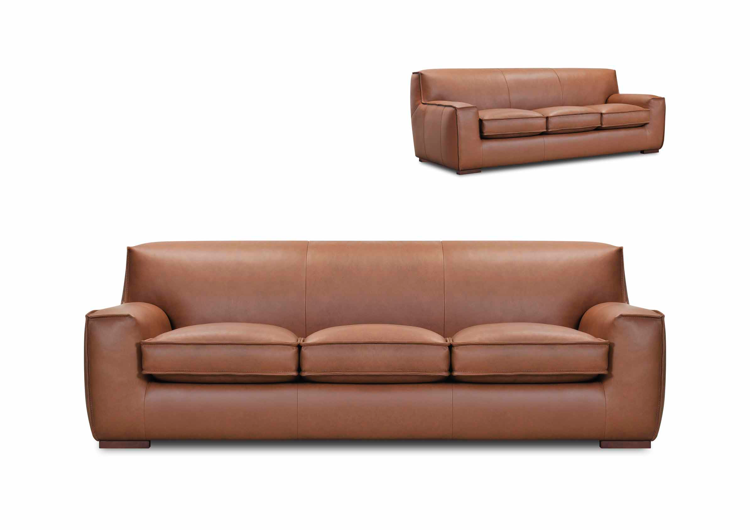 Violino 33448 Leather Sofa | Fischer Furniture | Rapid City, SD