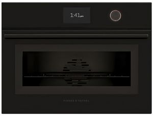 Fisher & Paykel Series 9 24" Black Glass Combination Steam Oven