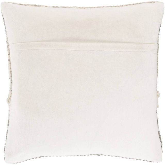 Surya Lorens Taupe 20"x20" Pillow Shell with Down Insert-1