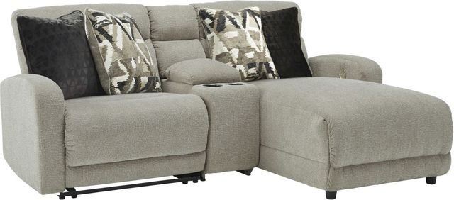 Signature Design by Ashley® Colleyville 3-Piece Stone Power Reclining Sectional-0