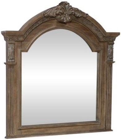 Liberty Carlisle Court Chestnut Arched Mirror -0