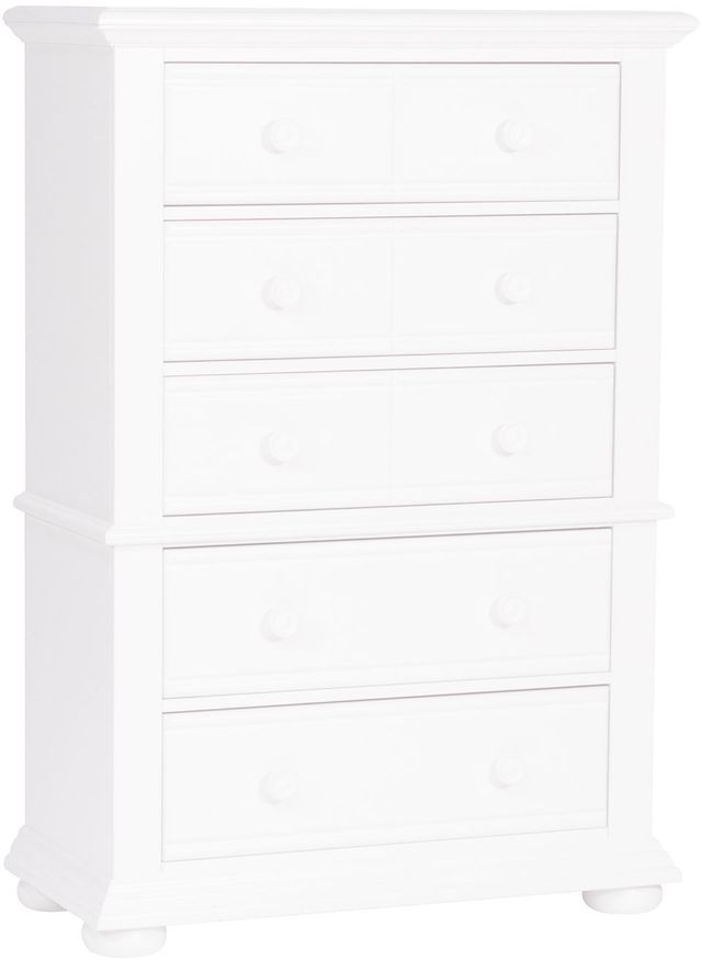 Liberty Furniture Summer House I Oyster White 5 Drawer Chest-0