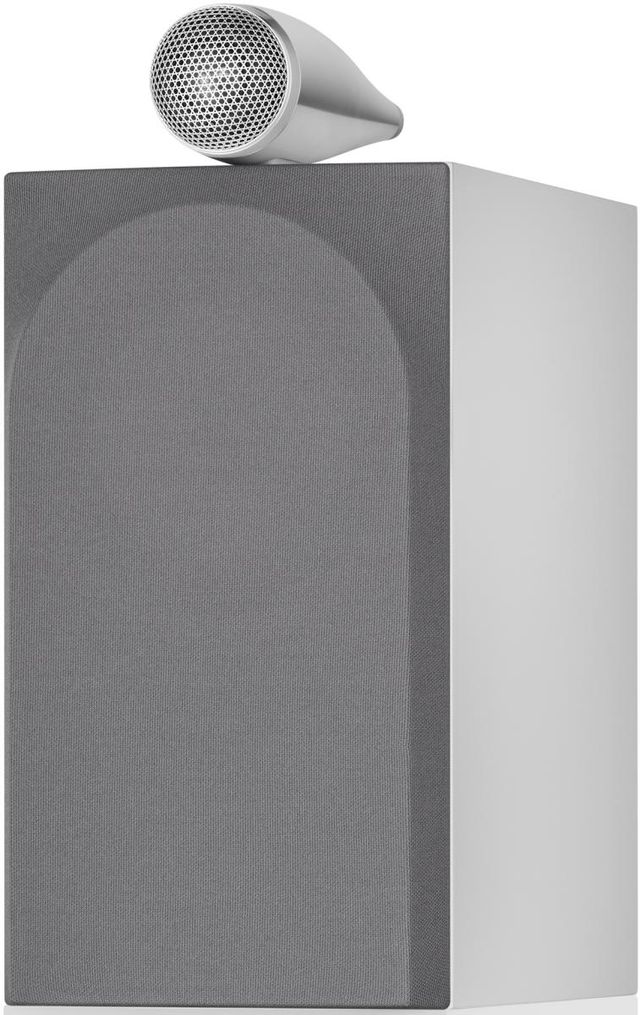 Bowers & Wilkins 700 Series 6.5" Satin White Bookshelf Speaker 3