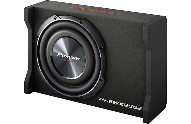 Pioneer 10" Shallow-Mount Enclosed Subwoofer