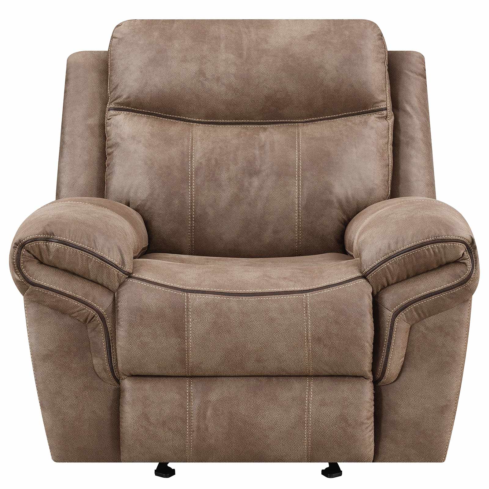 tan rocking recliner