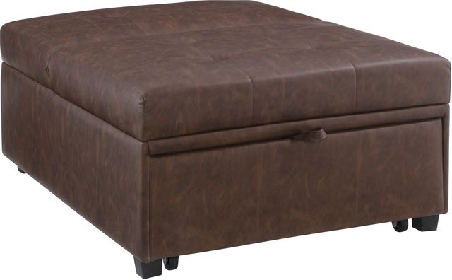 brown ottoman sleeper sofa