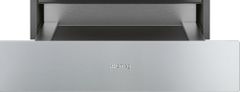 Smeg Classic 24" Fingerprint-Proof Brushed Stainless Steel Storage Drawer