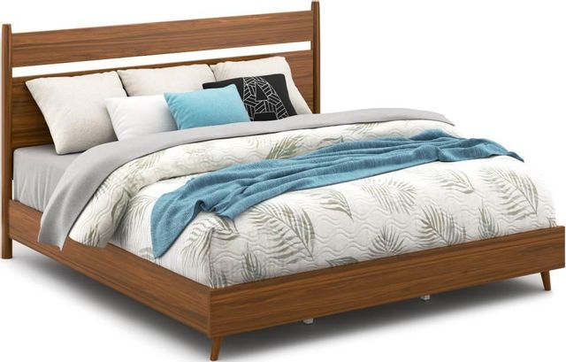 Flexsteel® Ludwig Walnut King Panel Bed 0