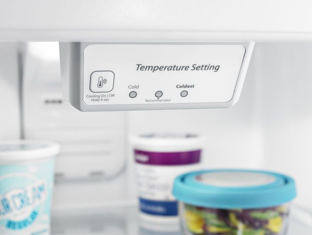 Amana® 18.2 Cu. Ft. White Top Freezer Refrigerator 4