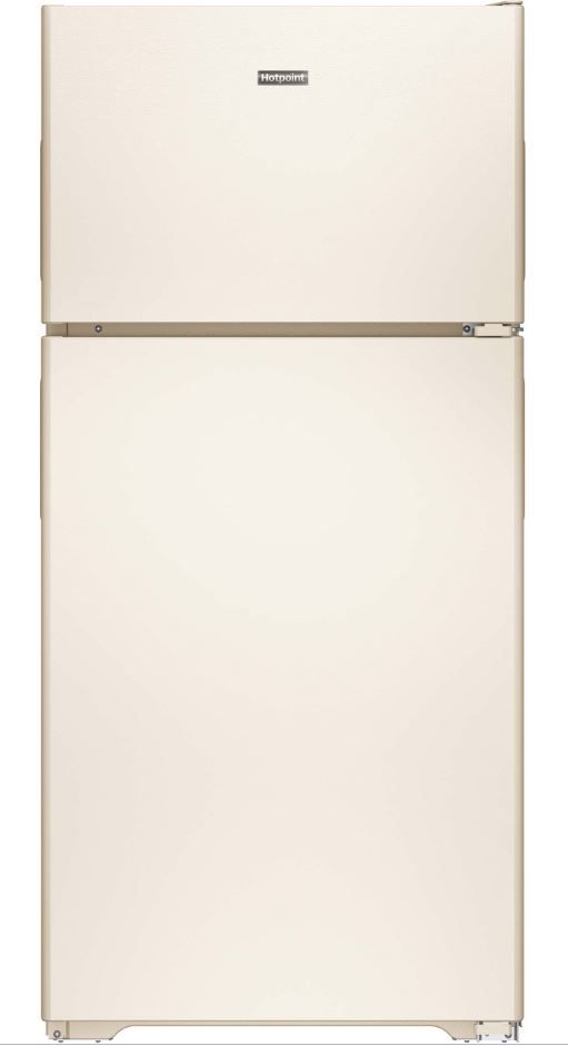 Hotpoint®14.58 Cu. Ft. Bisque Top Freezer Refrigerator