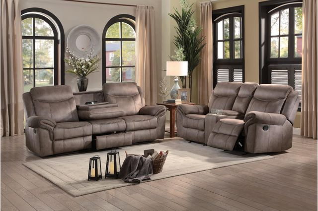Homelegance® Aram Double Reclining Sofa 5