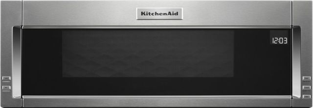 KitchenAid® 1.1 Cu. Ft. Stainless Steel Over The Range Microwave Hood Combination