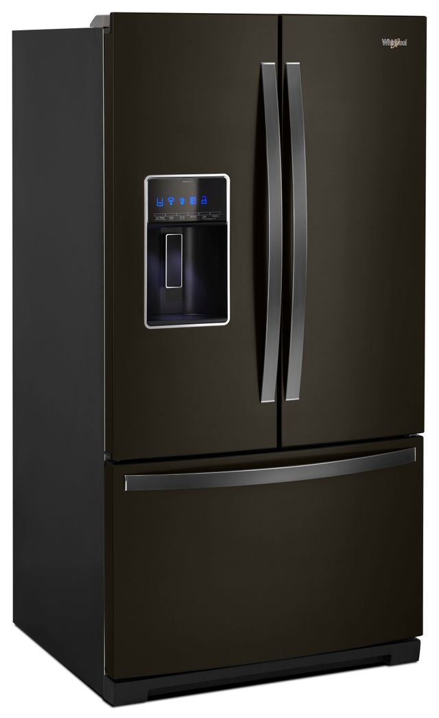 Réfrigérateur à portes françaises de 36 po Whirlpool® de 26,8 pi³ - Acier inoxydable noir 13
