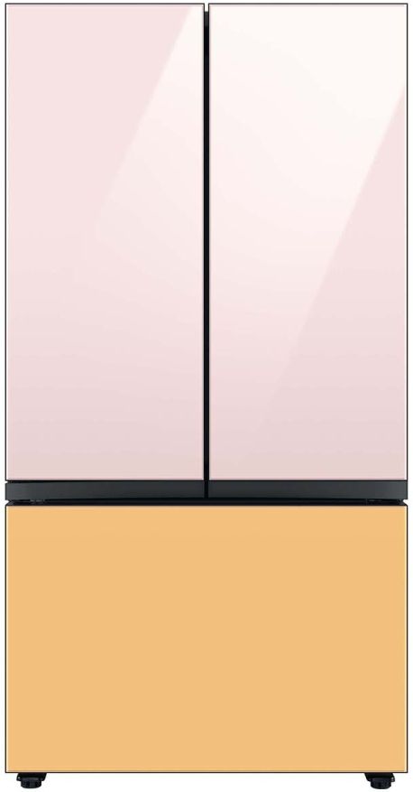 Samsung Bespoke 18" Pink Glass French Door Refrigerator Top Panel 11