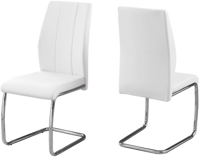Monarch Specialties Inc. 2 Piece White Dining Chairs