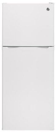 Réfrigérateur à congélateur supérieur de 24 po GE® de 11,6 pi³ - Blanc 0
