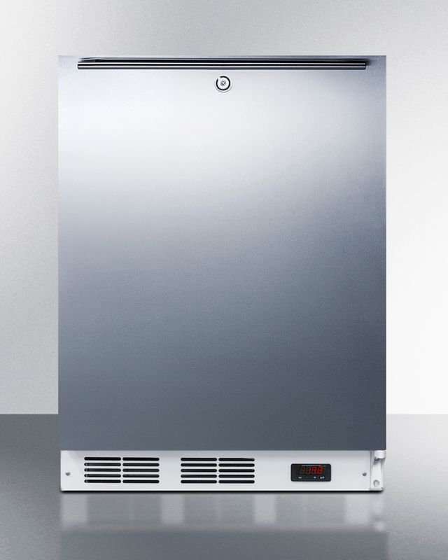 Accucold® by Summit® 3.5 Cu. Ft. Stainless Steel ADA Compliant Built In Medical All Freezer