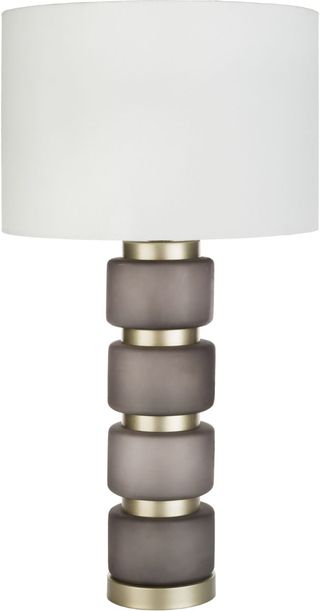 Surya Aminah Brown Frosted Table Lamp
