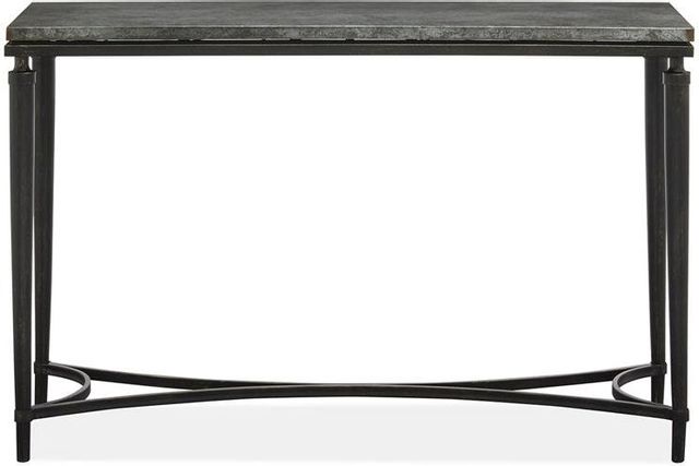 Magnussen® Home Waylon Galvanized Copper Rectangular Sofa Table 1