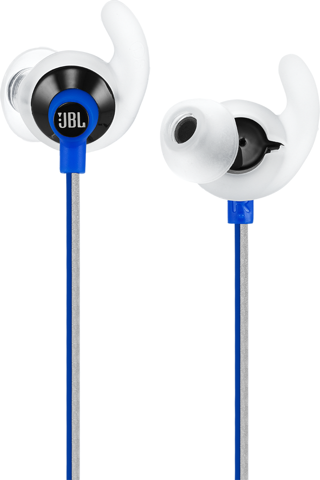 JBL® Reflect Fit Blue Wireless Headphones 1