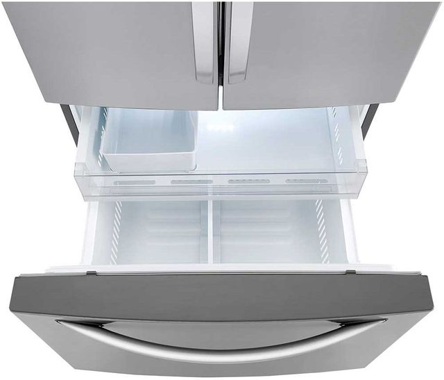 Réfrigérateur à portes françaises de 33 po LG® de 25,2 pi³ - Acier inoxydable 5