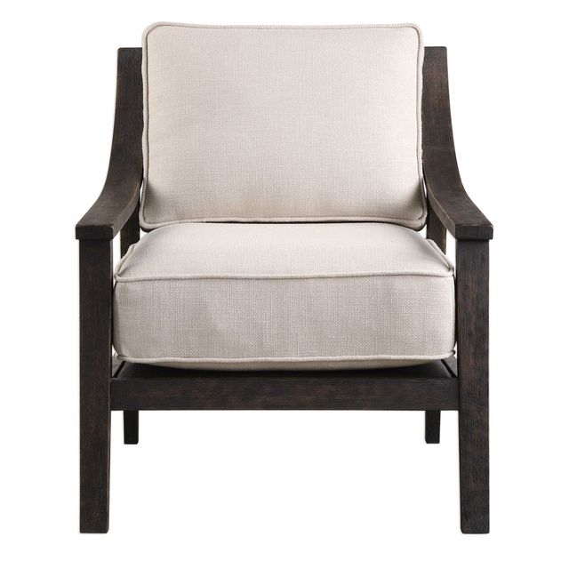 Uttermost® Lyle Neutral Beige Accent Chair-0