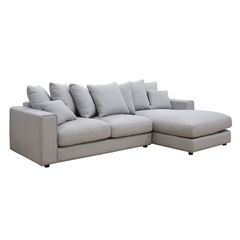 Elements Discovery Grey 2-Piece Sectional
