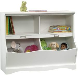 Sauder® Pogo Soft White® Bookcase/Footboard